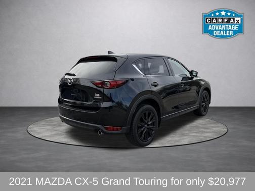Jet Black Mica 2021 Mazda CX-5 Grand Touring