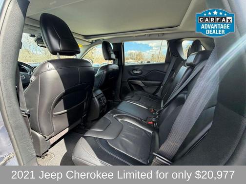 Slate Blue Pearlcoat 2021 Jeep Cherokee Limited