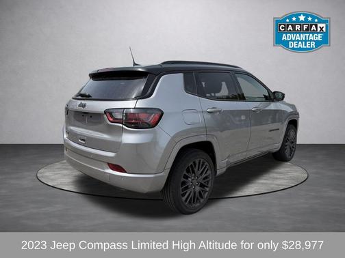 Billet Silver Metallic Clearcoat 2023 Jeep Compass High Altitude