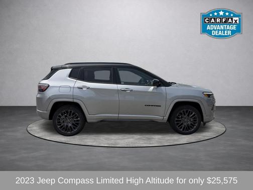 Billet Silver Metallic Clearcoat 2023 Jeep Compass Limited
