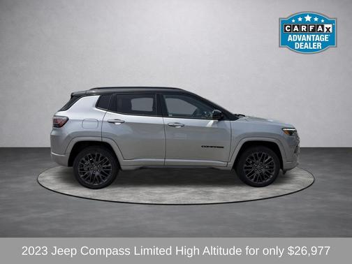 Billet Silver Metallic Clearcoat 2023 Jeep Compass High Altitude