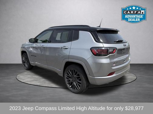 Billet Silver Metallic Clearcoat 2023 Jeep Compass High Altitude