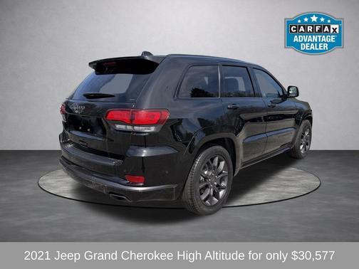 Diamond Black Crystal Pearlcoat 2021 Jeep Grand Cherokee High Altitude