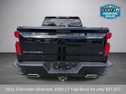 Black 2021 Chevrolet Silverado 1500 LT Trail Boss