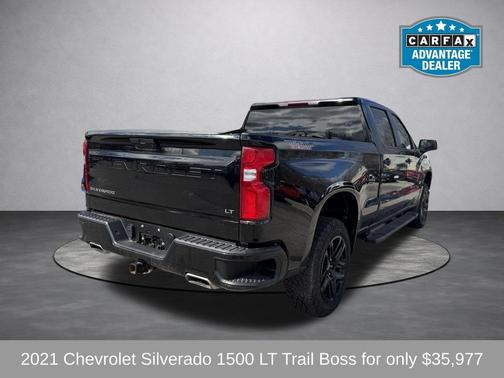 Black 2021 Chevrolet Silverado 1500 LT Trail Boss