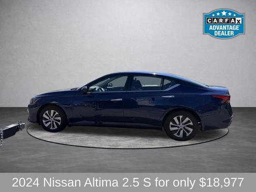 Deep Blue Pearl 2024 Nissan Altima 2.5 S
