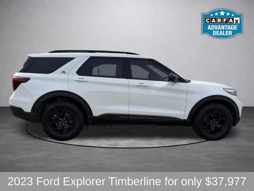 Star White Metallic Tri-Coat 2023 Ford Explorer Timberline