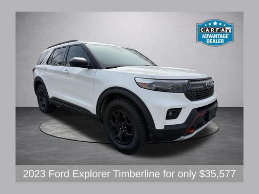 White Metallic 2023 Ford Explorer Timberline