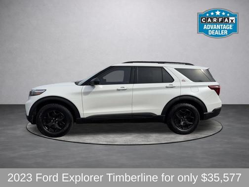 White Metallic 2023 Ford Explorer Timberline