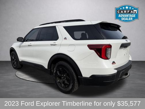 White Metallic 2023 Ford Explorer Timberline