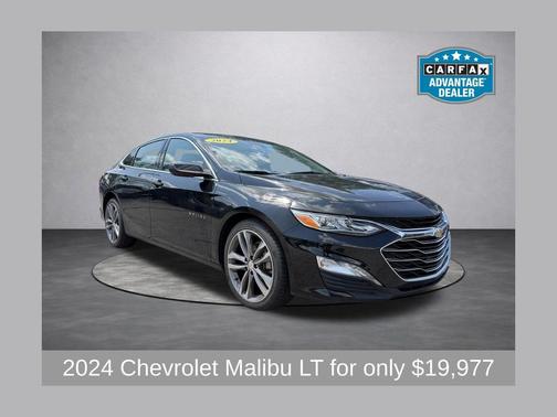 Mosaic Black Metallic 2024 Chevrolet Malibu LT