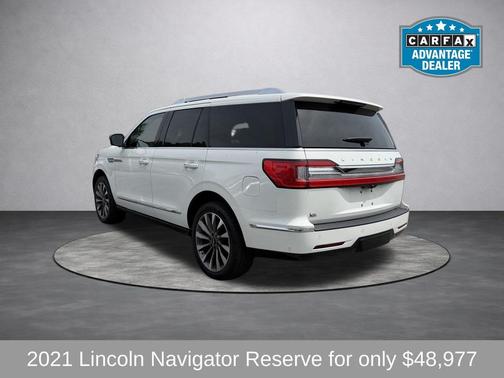 White 2021 Lincoln Navigator Reserve