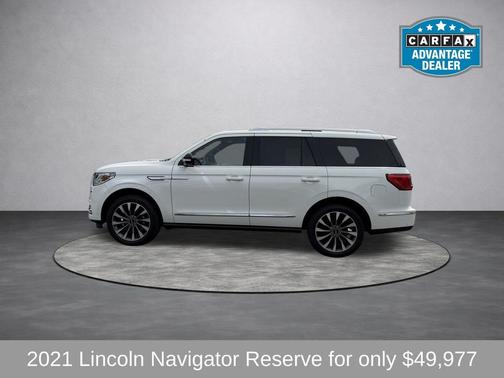 White 2021 Lincoln Navigator Reserve