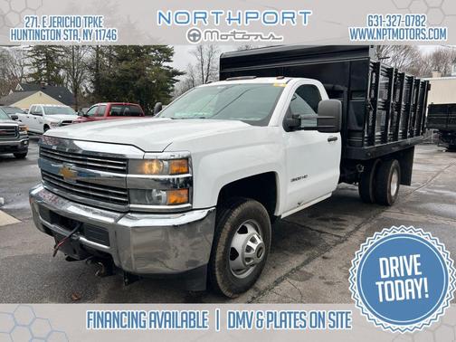 Summit White 2018 Chevrolet Silverado 3500 WT