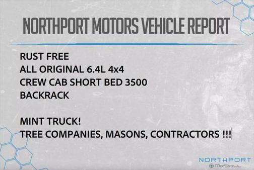 2017 RAM 3500 Tradesman Crew Cab 4x4 6'4' Box