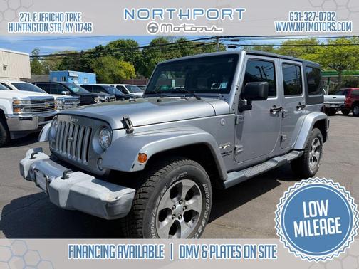 Billet Silver Metallic Clearcoat 2017 Jeep Wrangler Unlimited Sahara