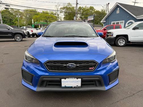 Blue 2018 Subaru WRX STI Limited