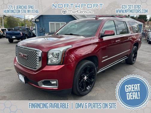 Burgundy 2016 GMC Yukon XL Denali
