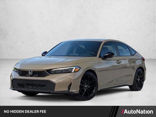 Sand Dune Pearl 2025 Honda Civic Sport