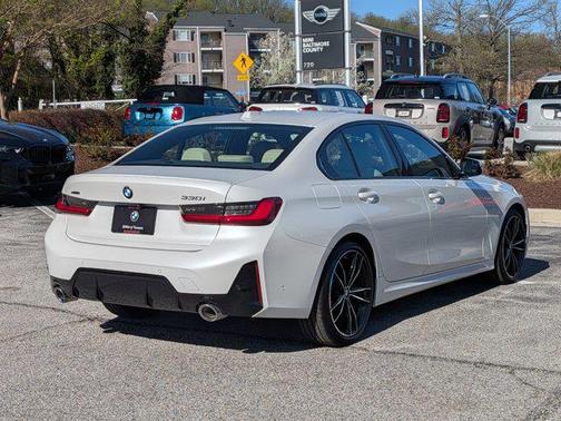 Mineral White Metallic 2024 BMW 330 xDrive