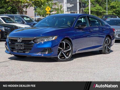 Still Night Pearl 2022 Honda Accord Sport 1.5T
