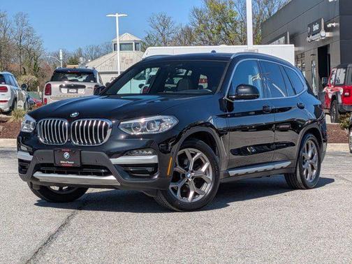 Black Sapphire Metallic 2021 BMW X3 PHEV xDrive30e