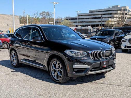 Black Sapphire Metallic 2021 BMW X3 PHEV xDrive30e