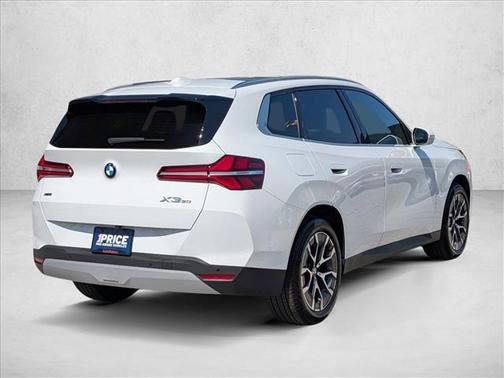 Alpine White 2025 BMW X3 30 xDrive