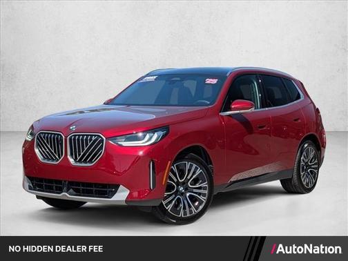 Vegas Red Metallic 2025 BMW X3 30 xDrive