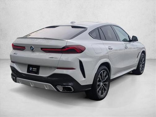 Alpine White 2027 BMW X6 xDrive40i