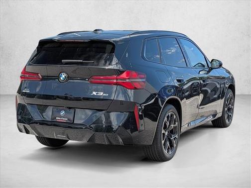 Black Sapphire Metallic 2026 BMW X3 30 xDrive