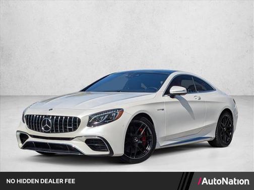 designo Diamond White 2018 Mercedes-Benz AMG S 63 4MATIC