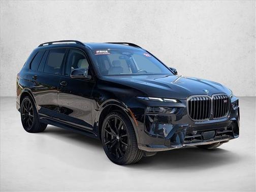 Black Sapphire Metallic 2025 BMW X7 M60i