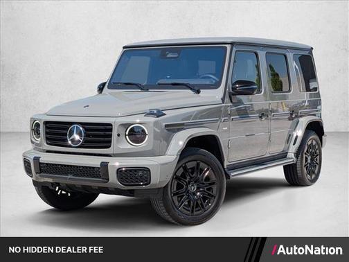 Silver/Gray 2025 Mercedes-Benz G-Class G 580e