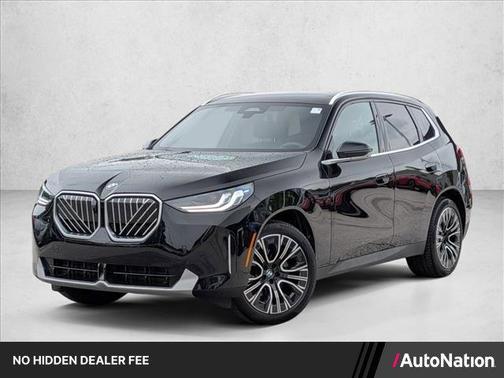 Black Sapphire Metallic 2026 BMW X3 30 xDrive