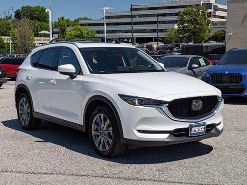 Snowflake White Pearl Mica 2021 Mazda CX-5 Grand Touring
