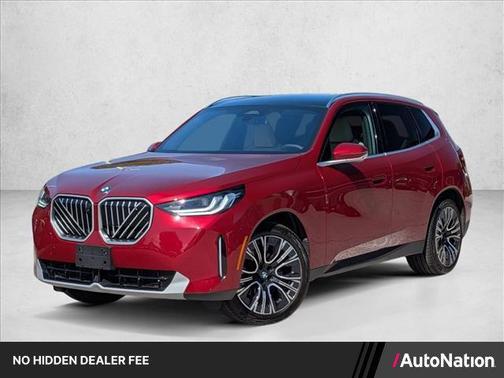 Vegas Red Metallic 2026 BMW X3 30 xDrive
