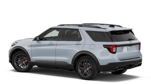 Space White Metallic 2026 Ford Explorer ST-Line