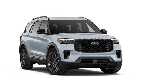 Space White Metallic 2026 Ford Explorer ST-Line