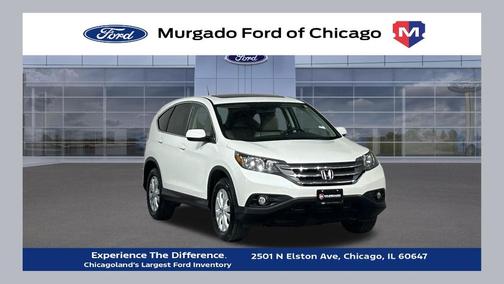 White Diamond Pearl 2014 Honda CR-V EX