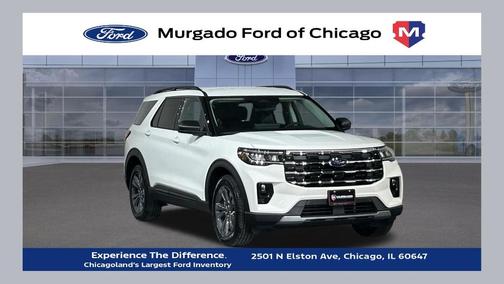 Star White 2026 Ford Explorer Active