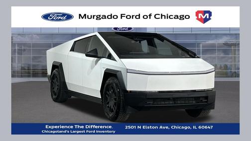 White 2024 Tesla Cybertruck Base