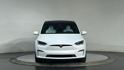 White 2023 Tesla Model X Plaid