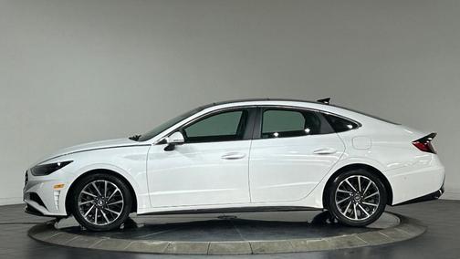 Quartz White 2020 Hyundai SONATA Limited