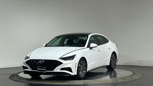 Quartz White 2020 Hyundai SONATA Limited