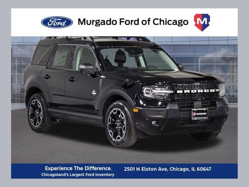 Shadow Black 2025 Ford Bronco Sport Outer Banks