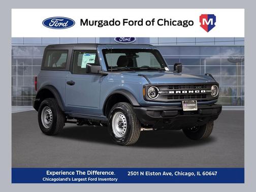 Azure Gray Metallic 2025 Ford Bronco Base