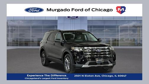 Agate Black Metallic 2026 Ford Explorer Active