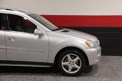 Iridium Silver Metallic 2009 Mercedes-Benz M-Class 4MATIC