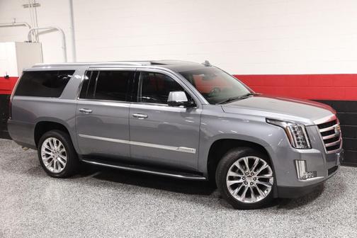 Satin Steel Metallic 2019 Cadillac Escalade ESV Luxury